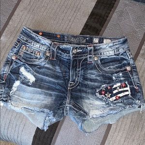 Miss me shorts size 27